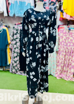 Shahzadi Floral Gown